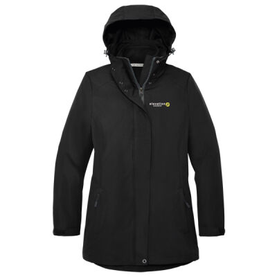 Women's Winter Jacket w/ removable zip-in/zip-out fleece inner jacket Thumbnail